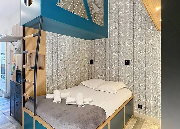 Appartement Petit Cocon à Beaurivage - Côte Des Basques Biarritz